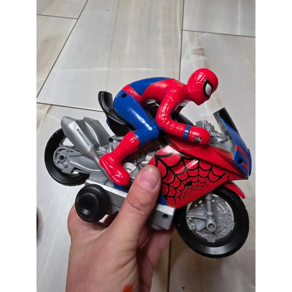 Marvel Spider-Man Motorcycle Toy Red Blue Bike 1616‎ Holdings ET-0204 2020
